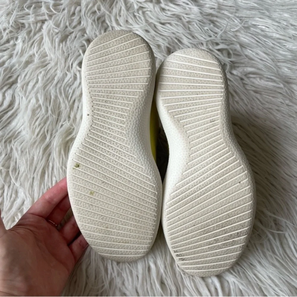 Allbirds | Elephant Grass Yellow Wool Runners Lace Up Low Top Sneakers s…